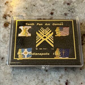 1987 Pan Am Games Commemorative Pin Set